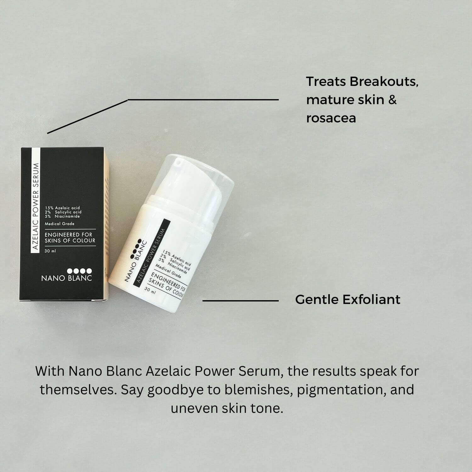 Nano Blanc Azelaic Power Serum - zenmedispa