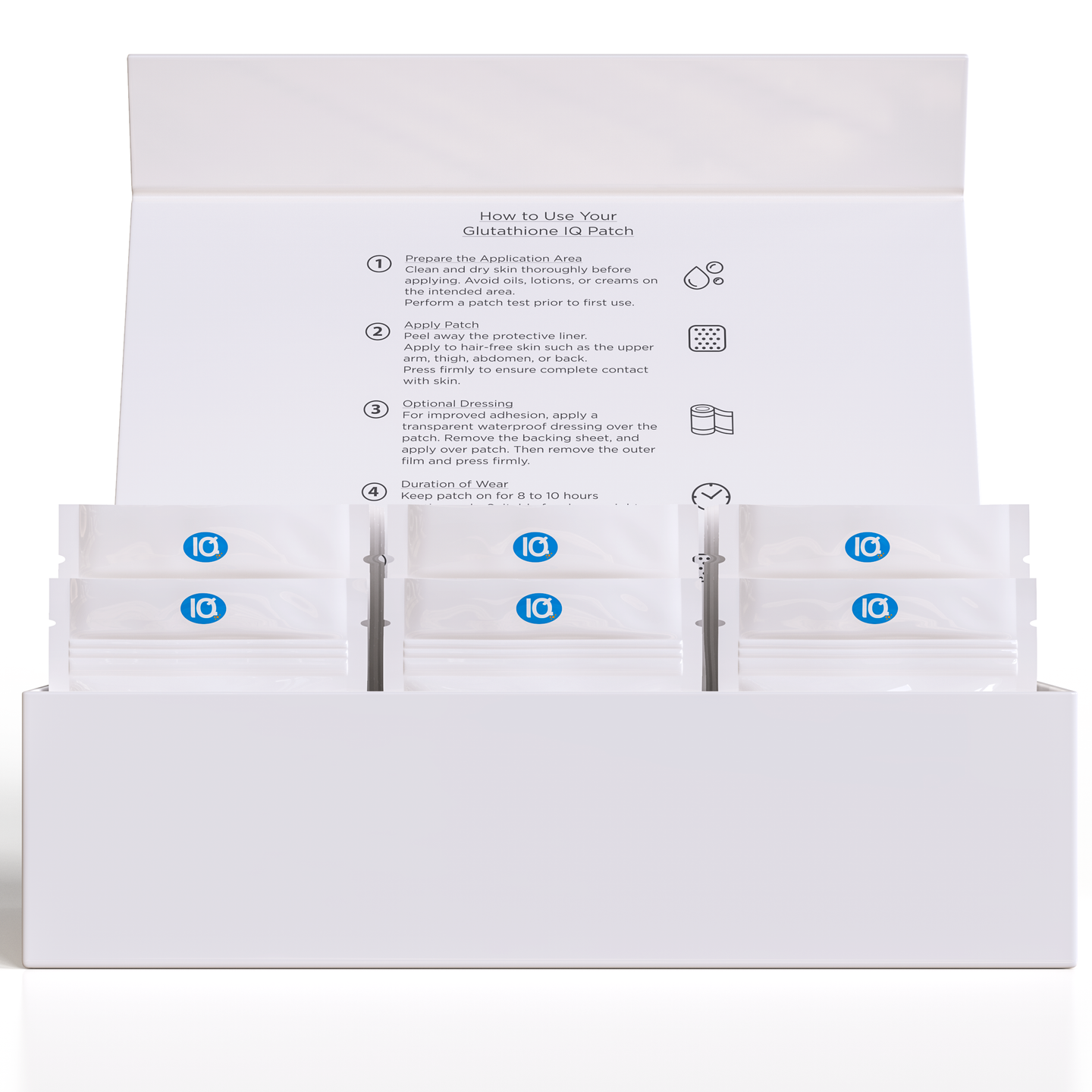 Glutathione Iq in a patch